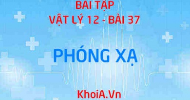 Bài tập Phóng Xạ: Giải bài tập 1, 2, 3, 4, 5 trang 194 SGK Vật lý 12 bài 37